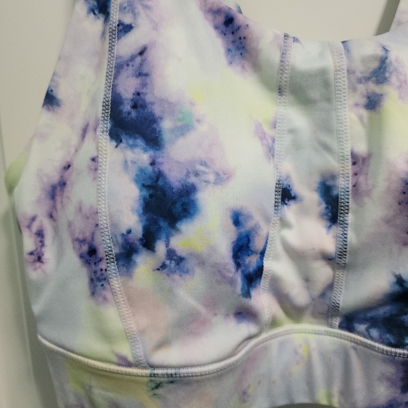 Tie dye athletic sports bra sx 1X - Picture 2 of 6